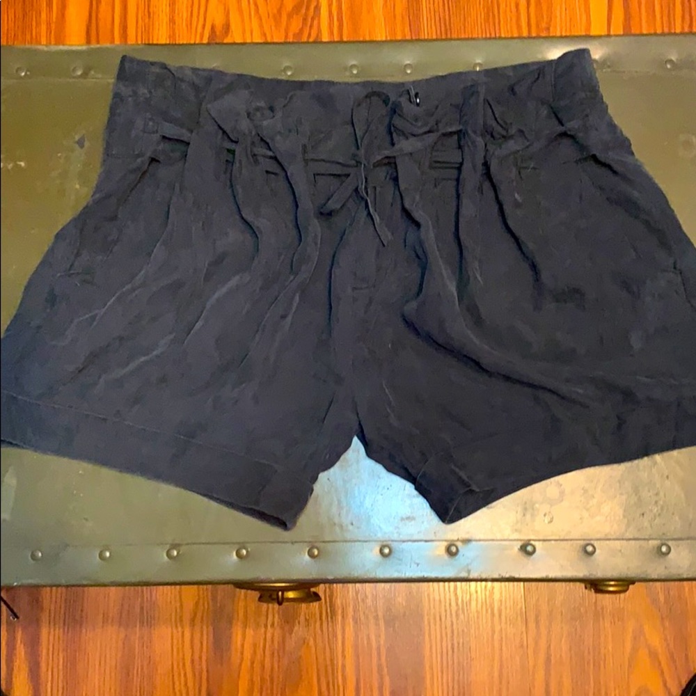 Helmut Lang Silk Shorts